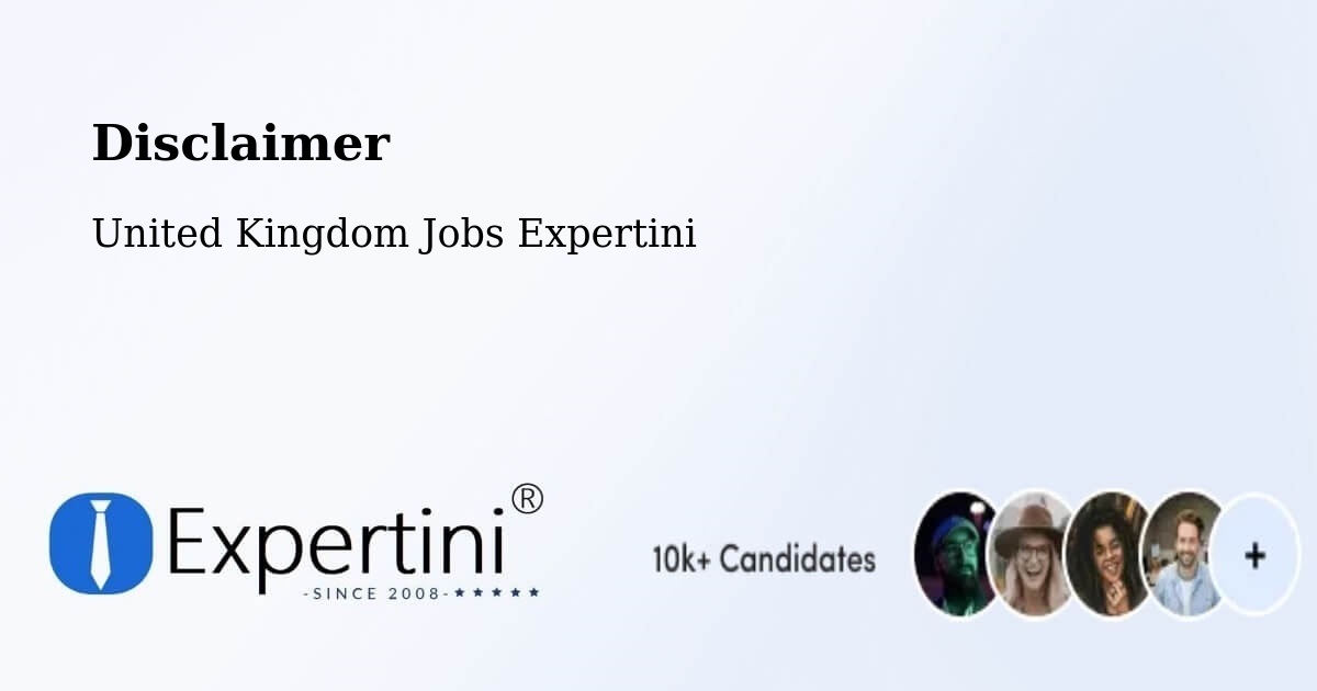 Disclaimer – Full Sutton - United Kingdom Jobs Expertini