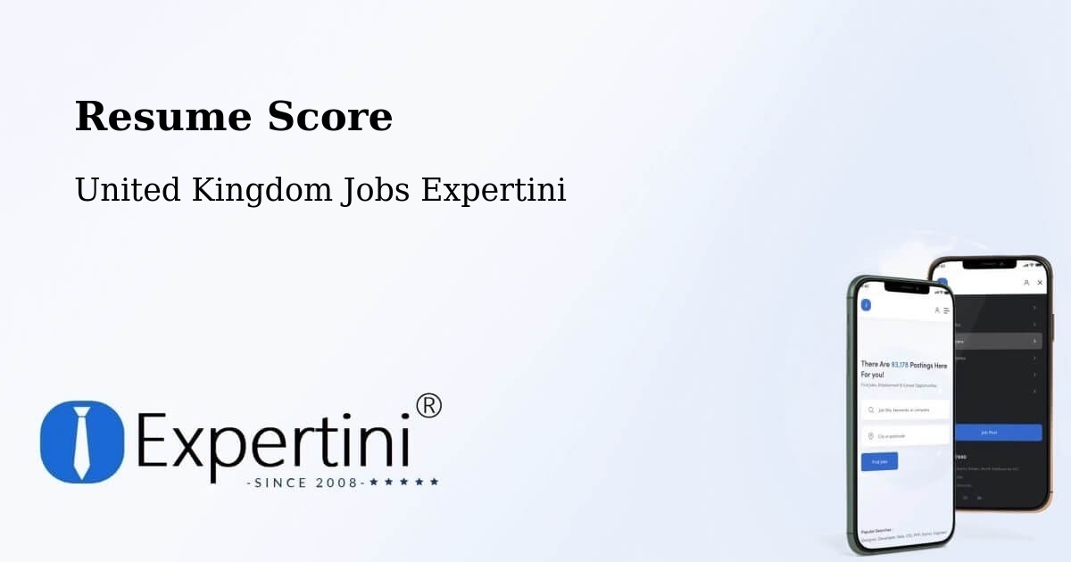 Resume Score & Job Description Match Tool – Full Sutton - United Kingdom Jobs Expertini